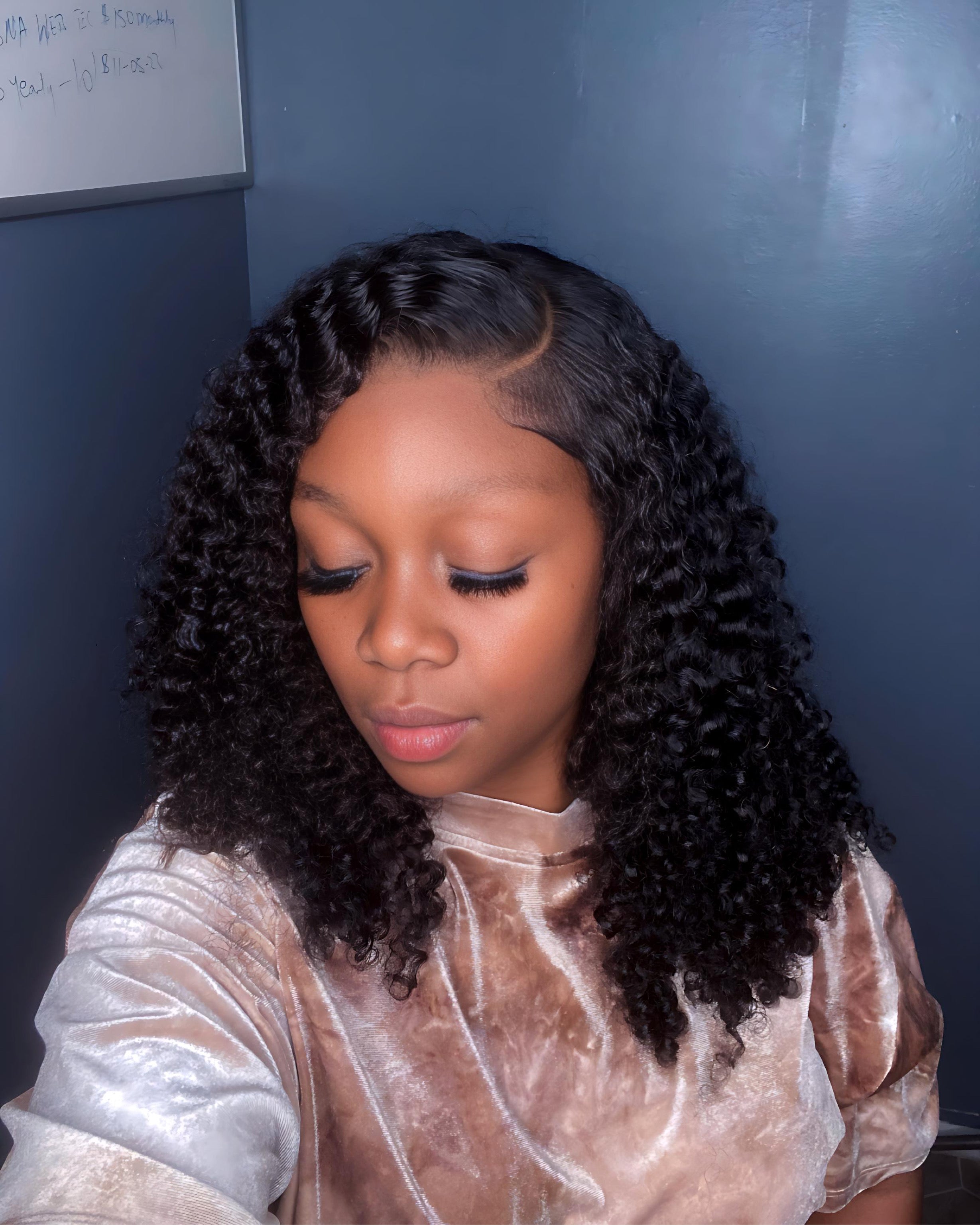 Burmese Curly Glueless Wig - Kelces Unique Hair