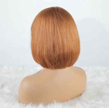 Honey Brown Bob Wig With Band