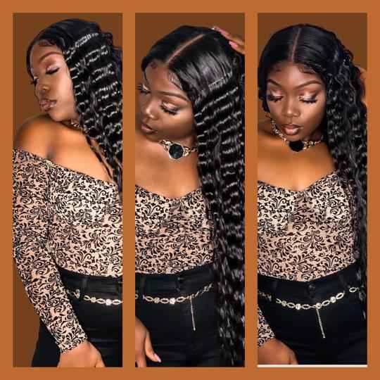 5x5 Closure Wig transparent lace