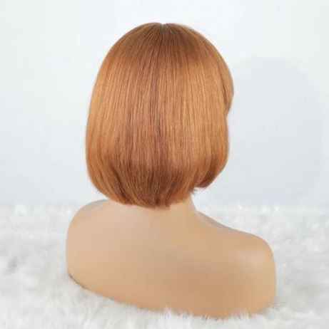 Honey Brown Bob Wig With Band