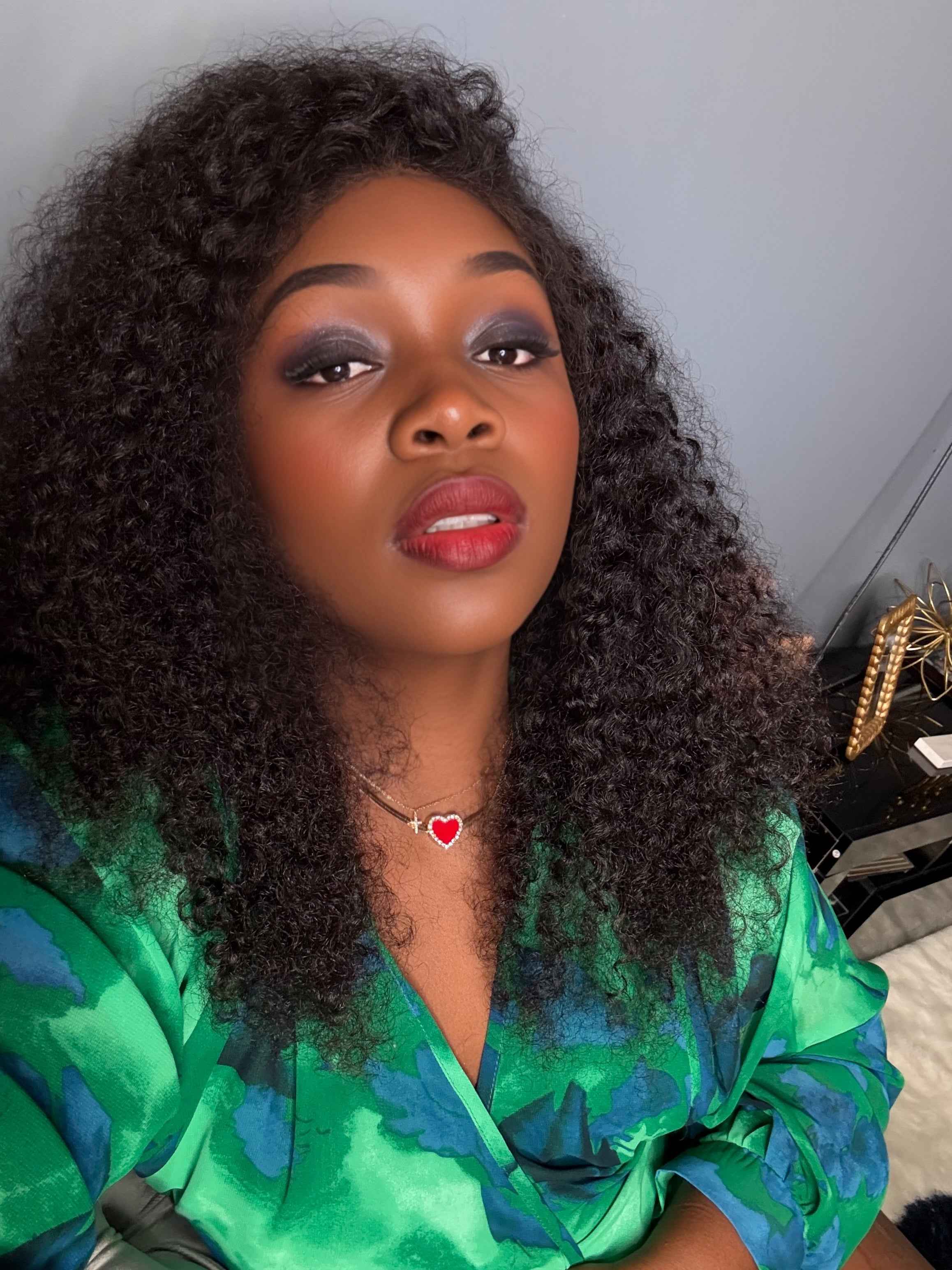 Burmese Curly Glueless Wig