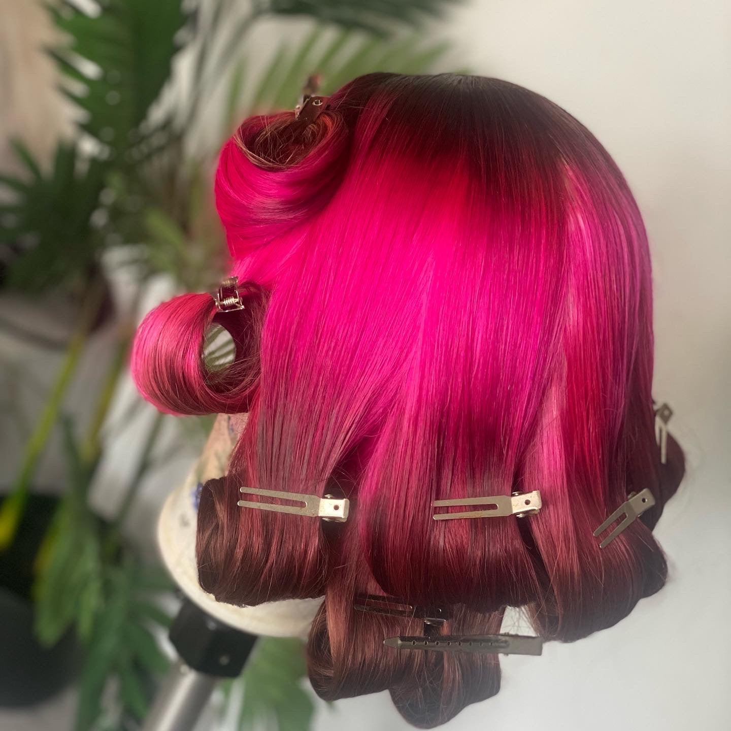 Hot Pink Stelle/HoneyBrown - Kelces Unique Hair