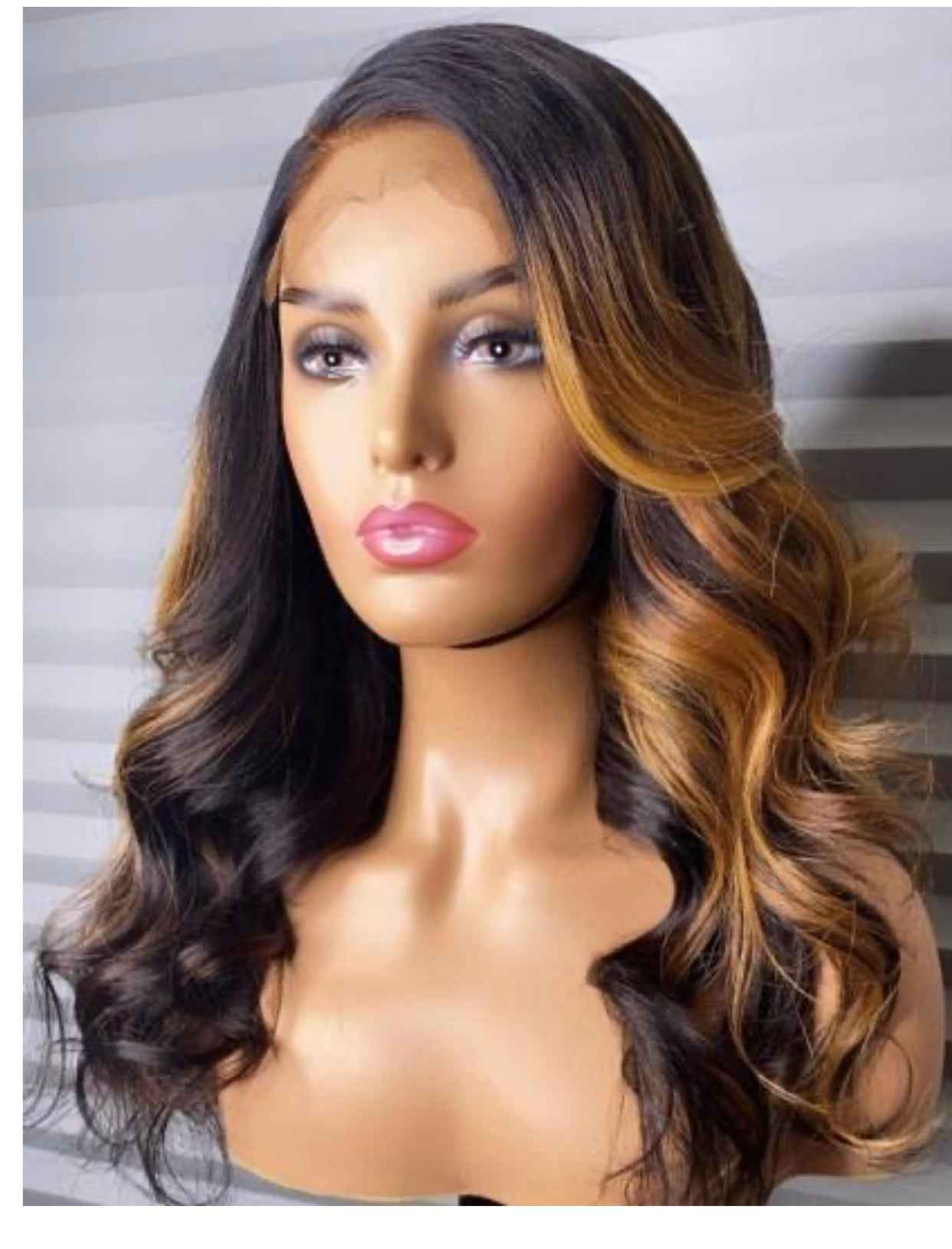Ombre Brown Body Wave 5x5 HD Wig