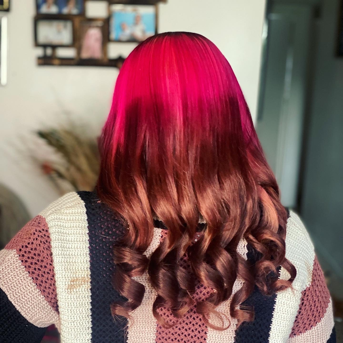 Hot Pink Stelle/HoneyBrown - Kelces Unique Hair