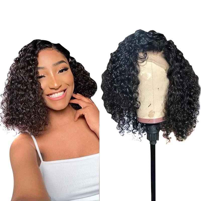 Curly Bob wig 13x4