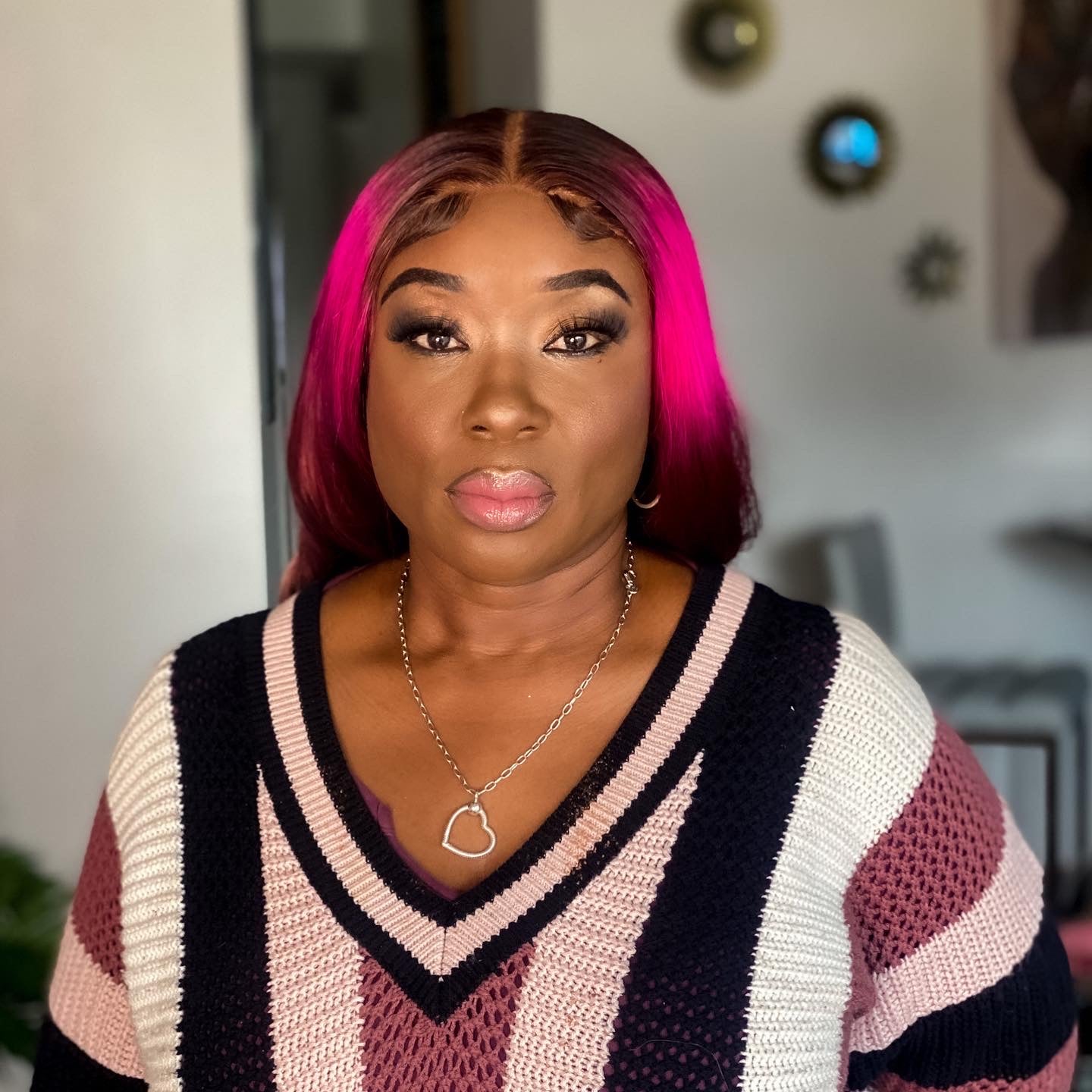 Hot Pink Stelle/HoneyBrown - Kelces Unique Hair