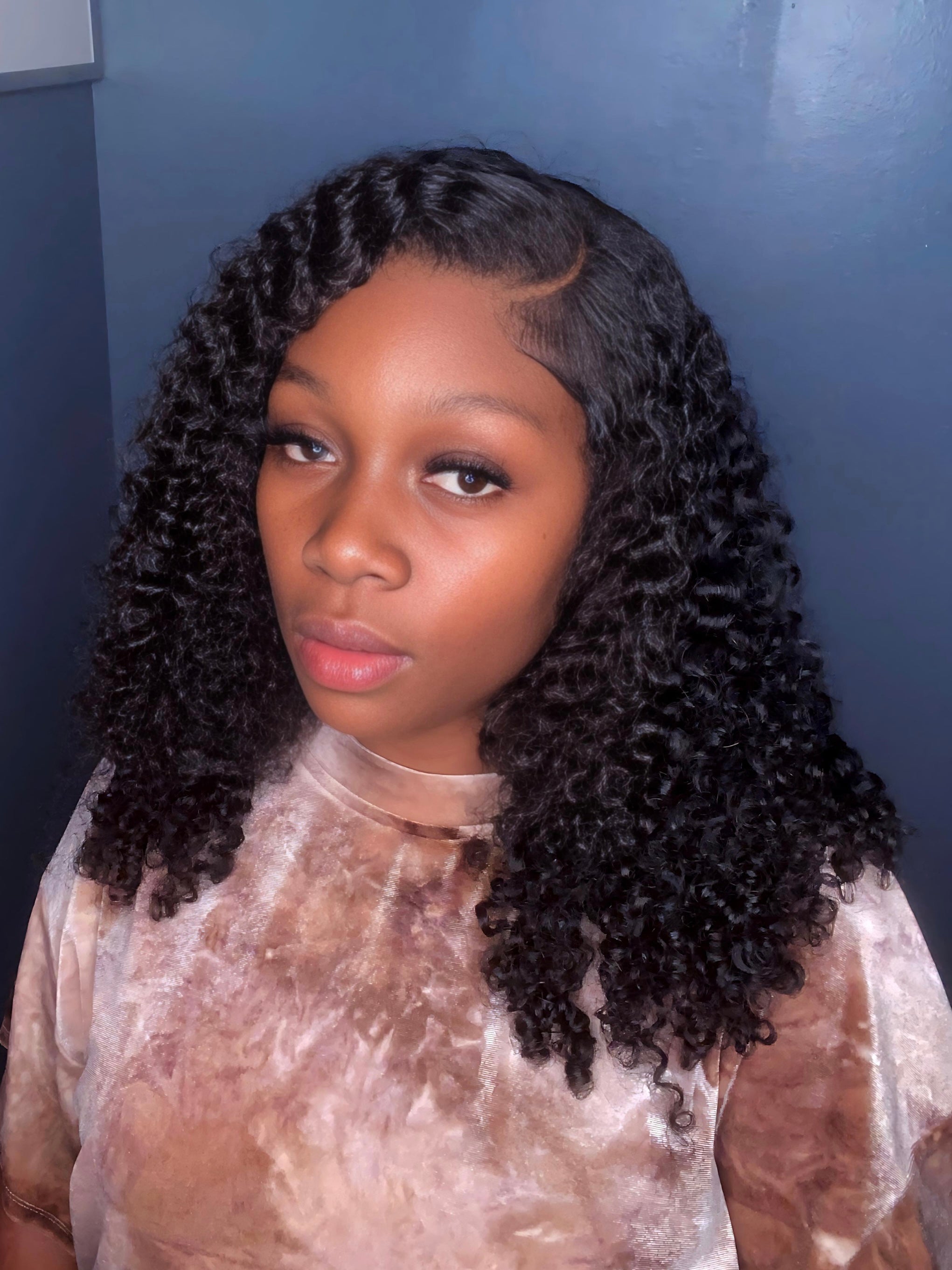 Burmese Curly Glueless Wig - Kelces Unique Hair