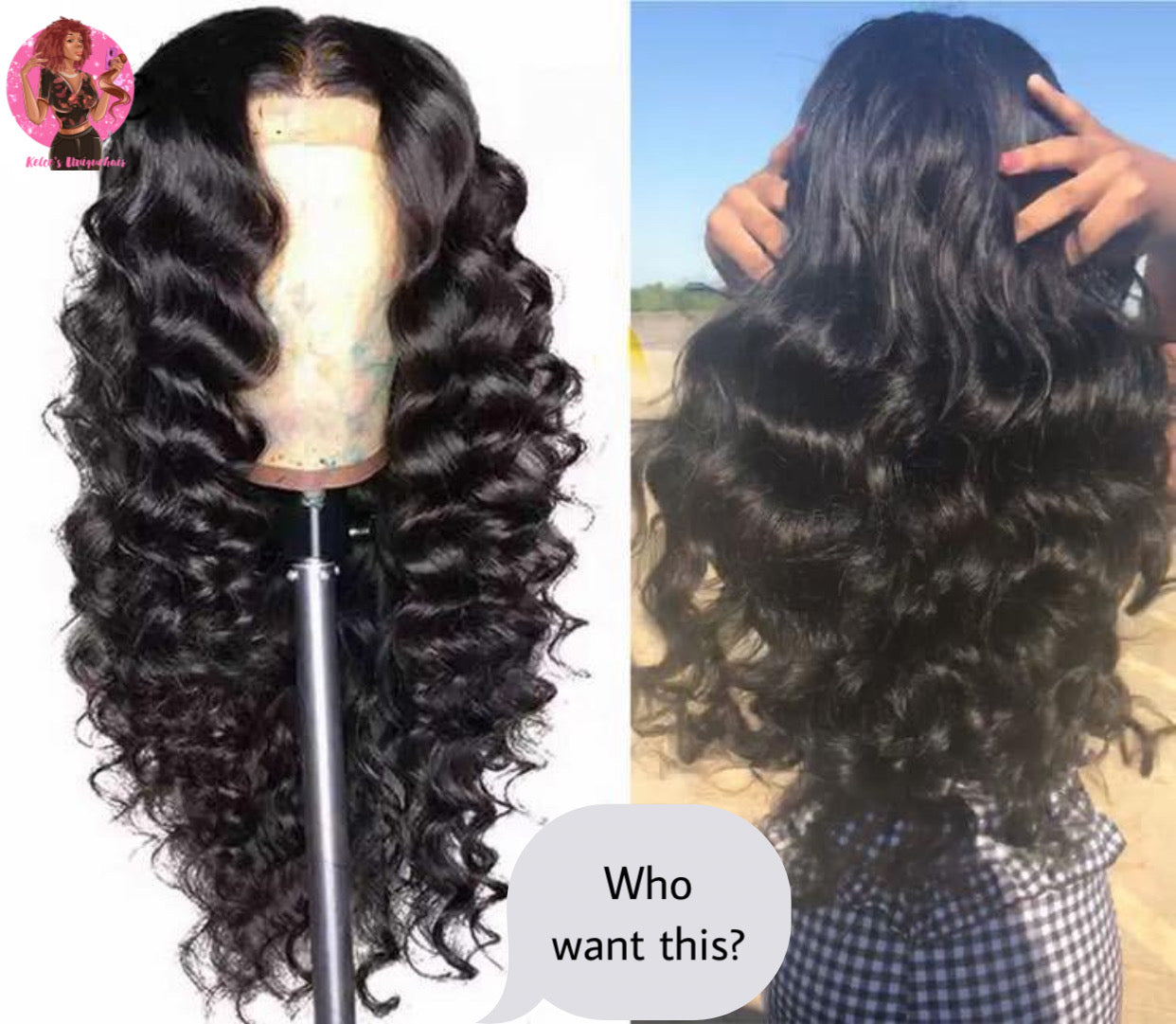 Loose Wave Frontal Wig - Kelces Unique Hair