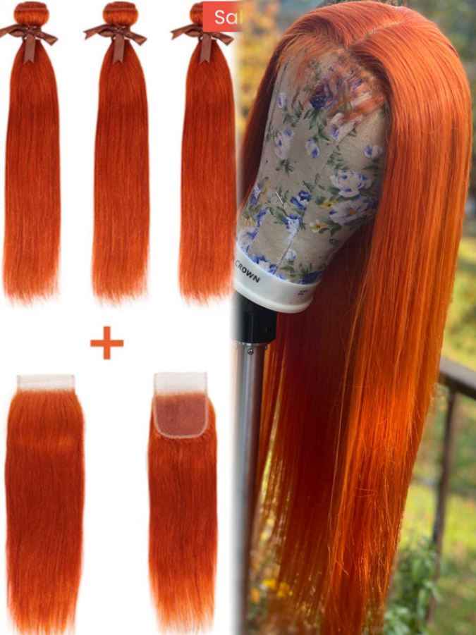 Ginger Orange bundles and closure deals