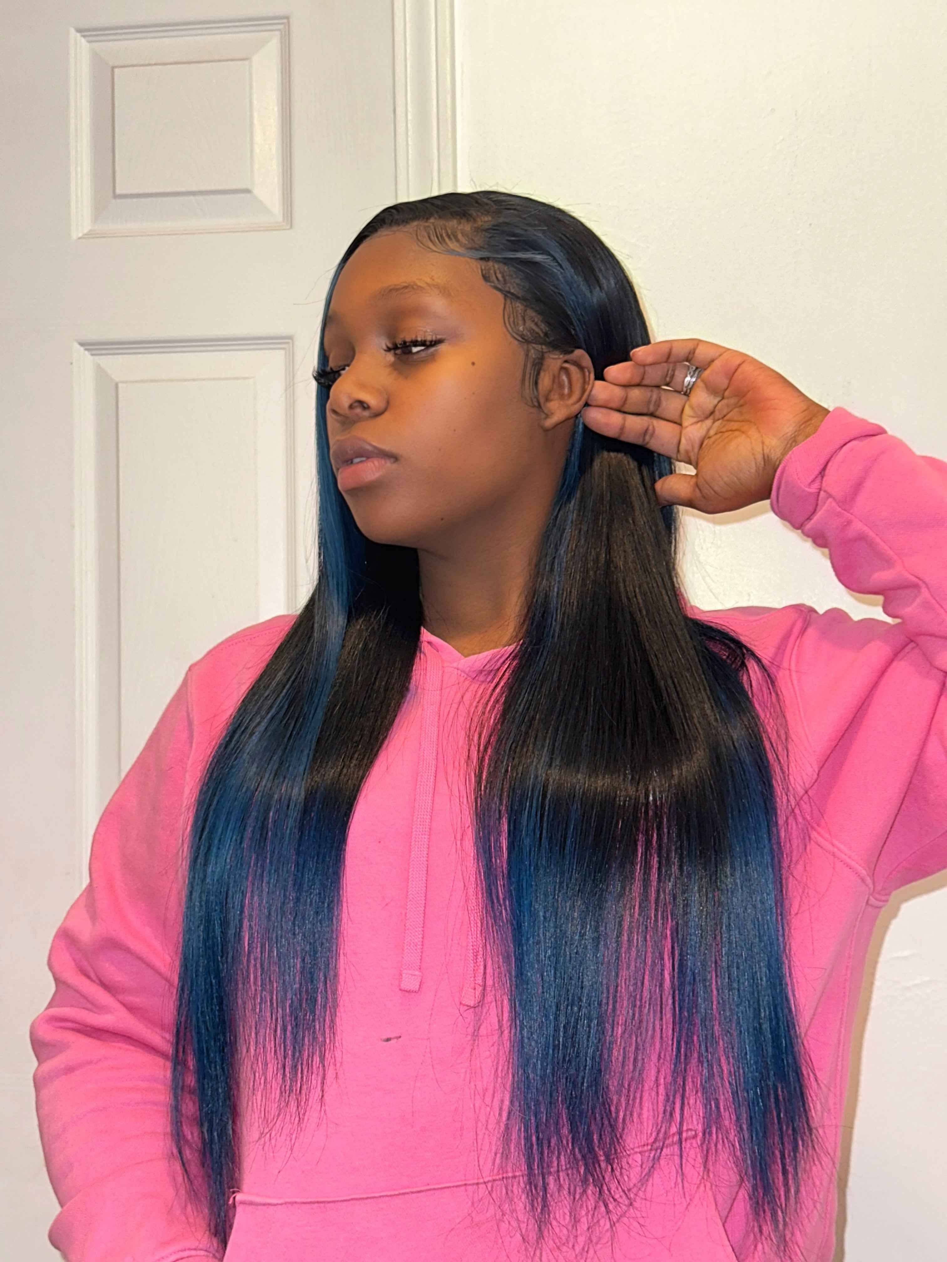 1b/Blue Body Wave wig
