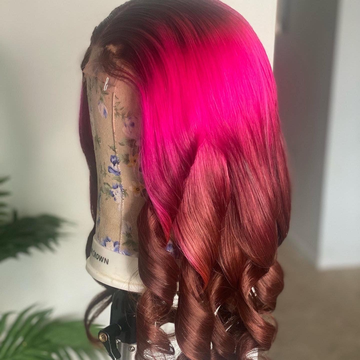 Hot Pink Stelle/HoneyBrown - Kelces Unique Hair