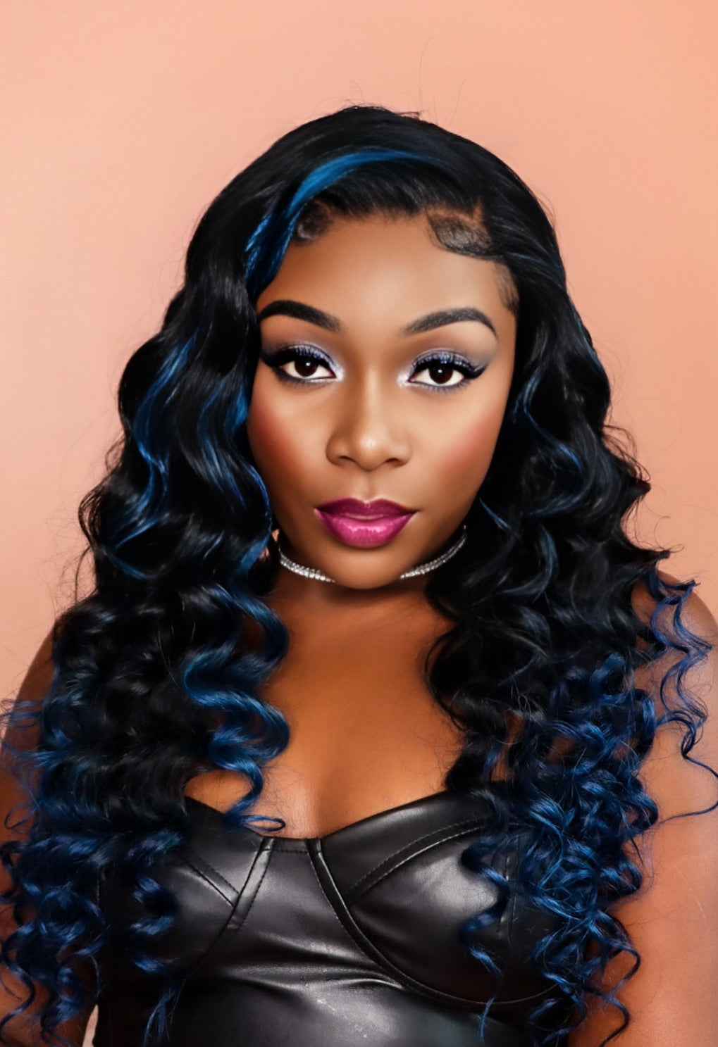 1b/Blue Body Wave wig