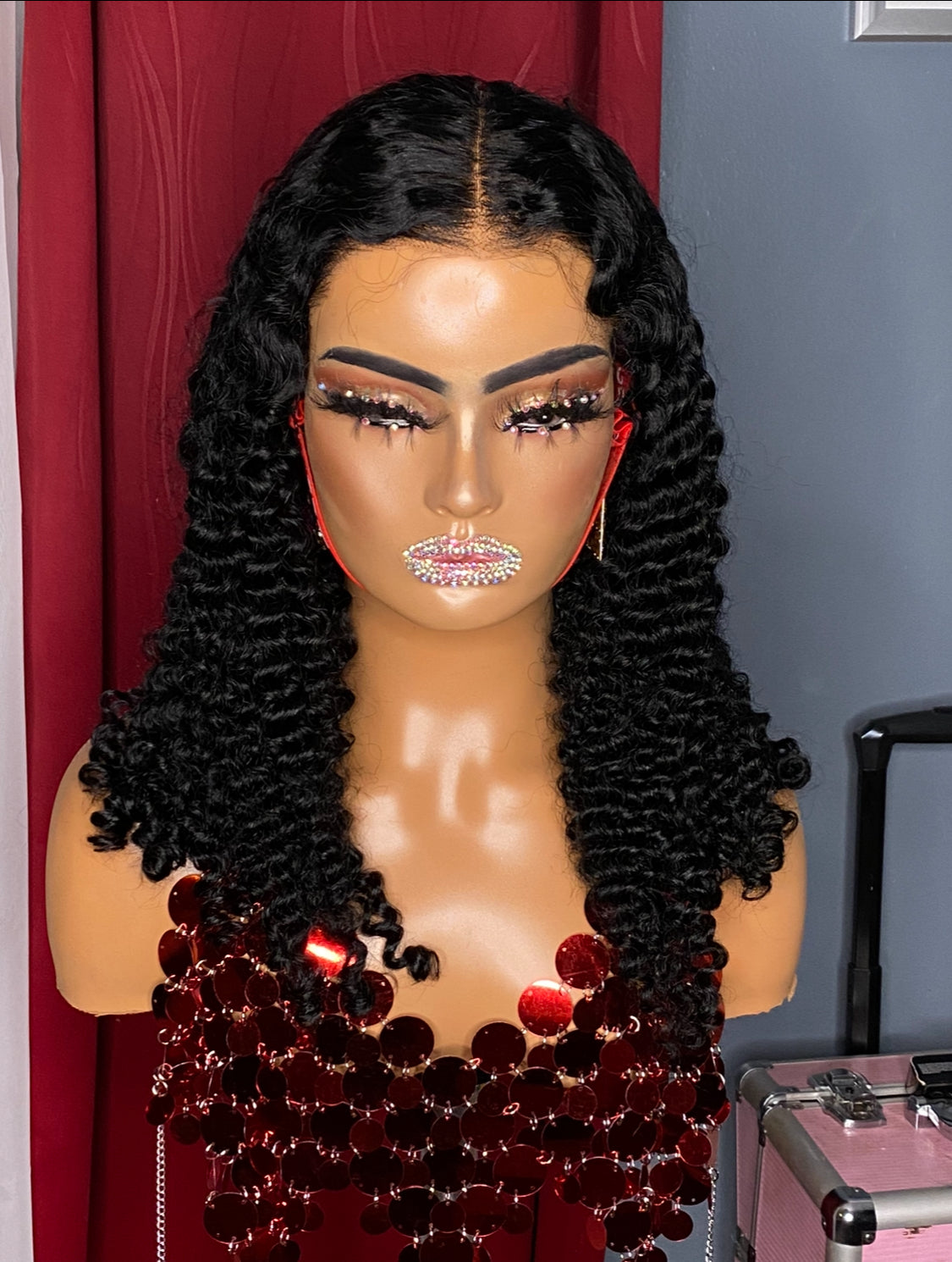 Burmese Curly Glueless Wig - Kelces Unique Hair
