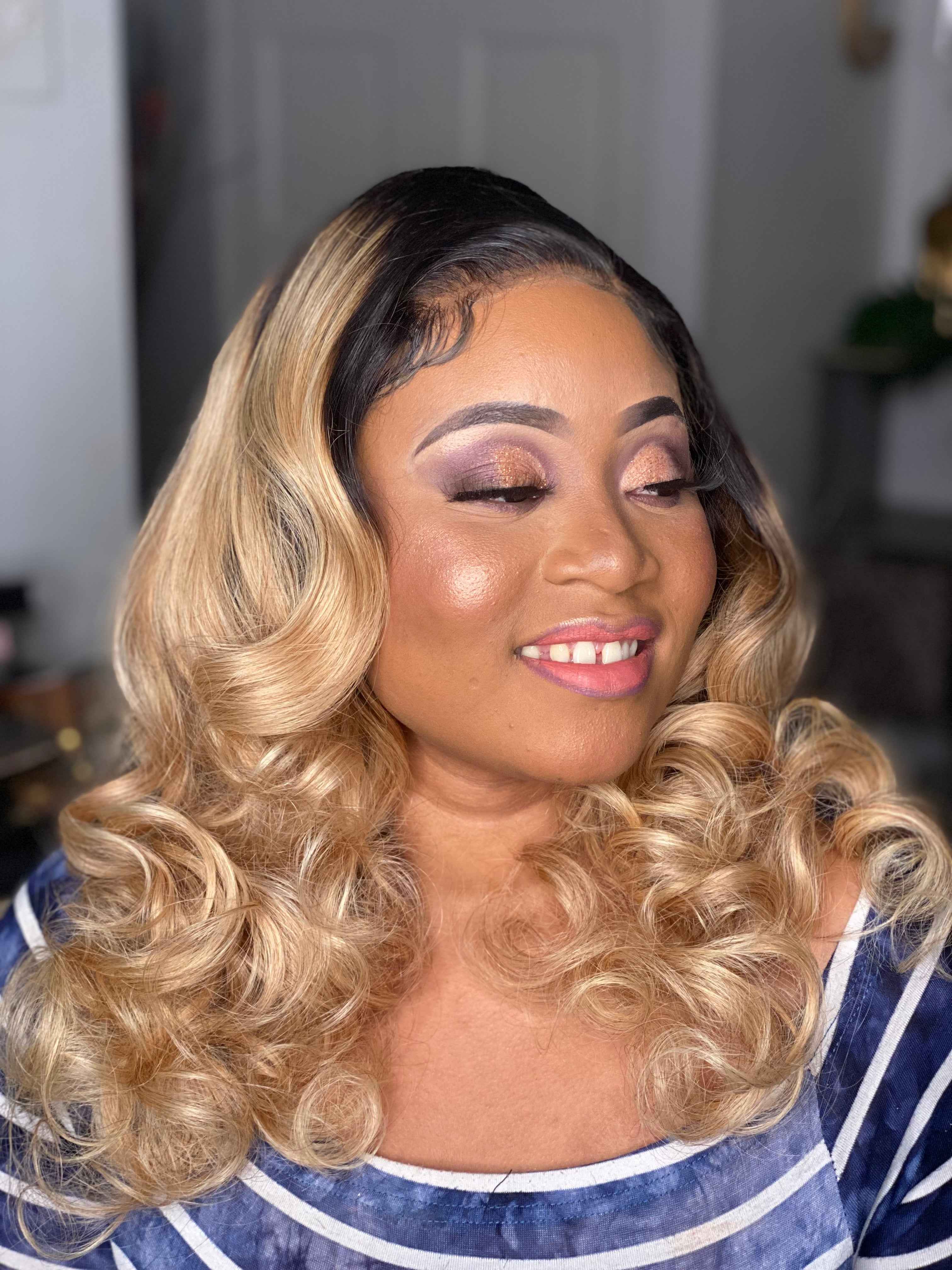 KelceUniqueHair 1B/27 Body Wave 4x4/13x4 Closure Wig