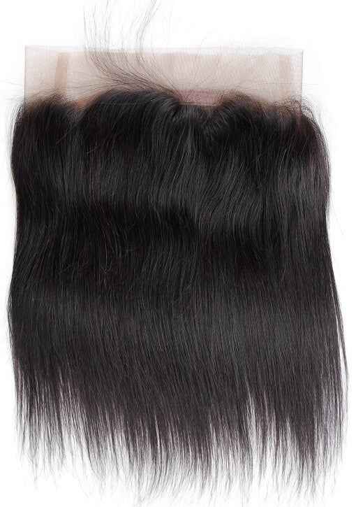 Virgin Remy 360 Lace Frontal Closure Natural Straight