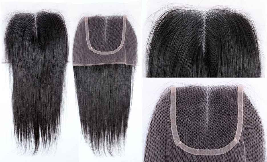 Natural Straight 4X4 Closure