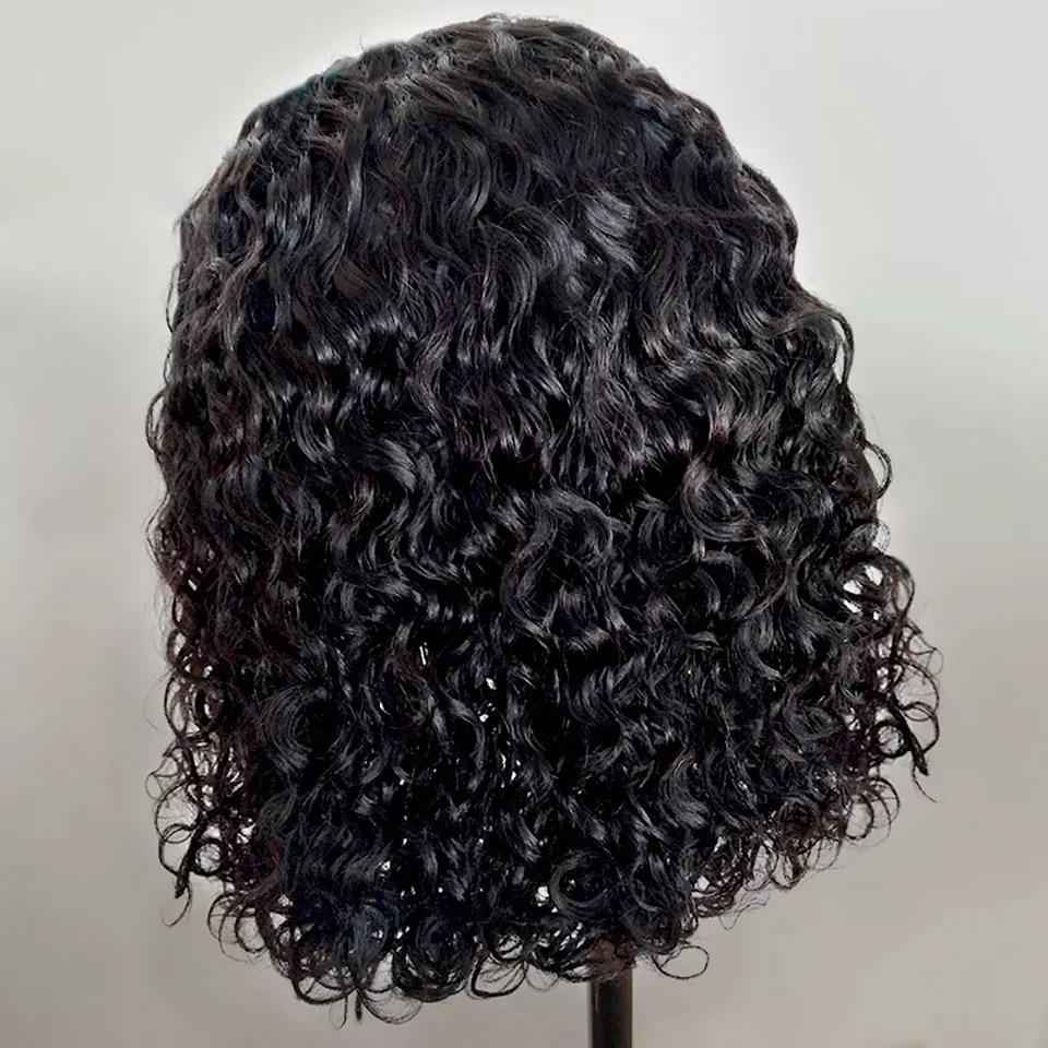 Curly Bob wig 13x4