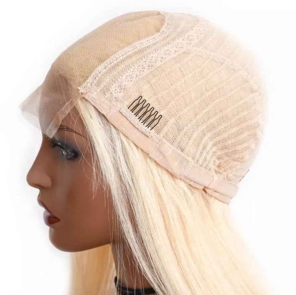 613 4x4 Straight Closure Wig