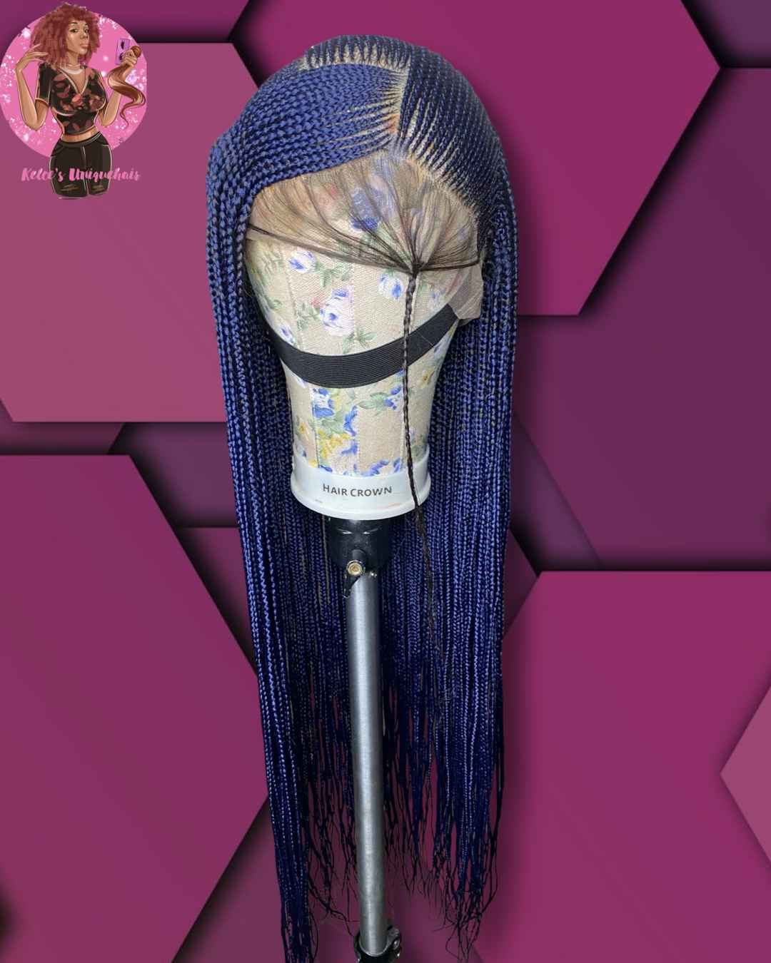 Cornrows Braided Wig