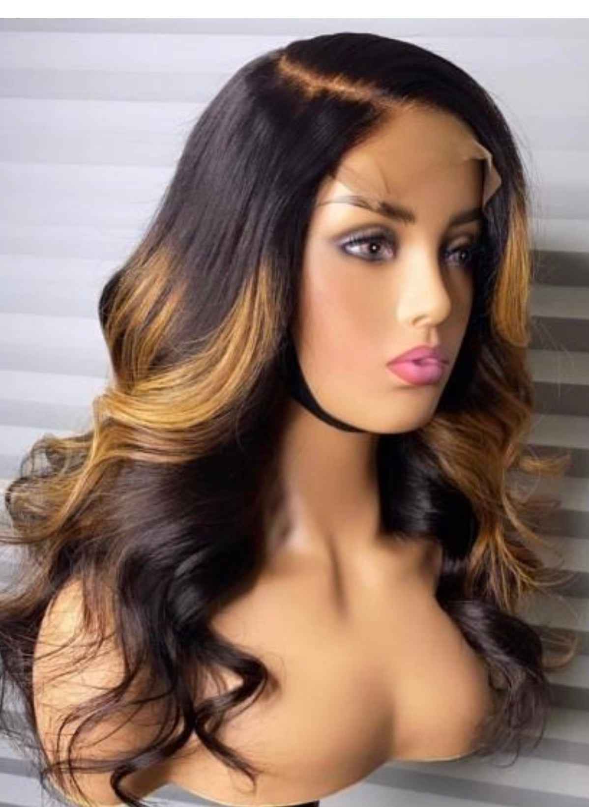 Ombre Brown Body Wave 5x5 HD Wig