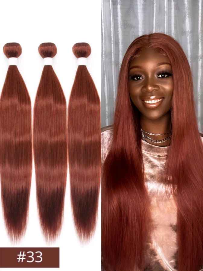 Color #33 Bundles & Closure/Frontal Deal