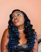 1b/Blue Body Wave wig