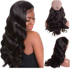 Body wave lace front wig