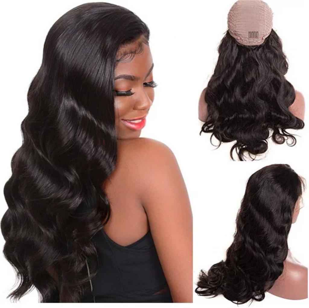 Body wave lace front wig