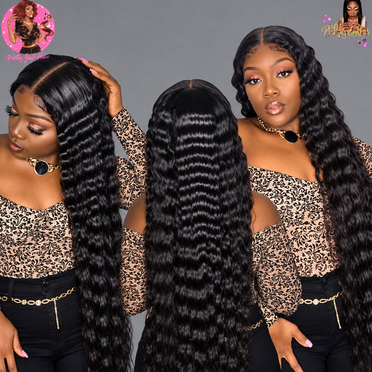 5x5 Closure Wig transparent lace