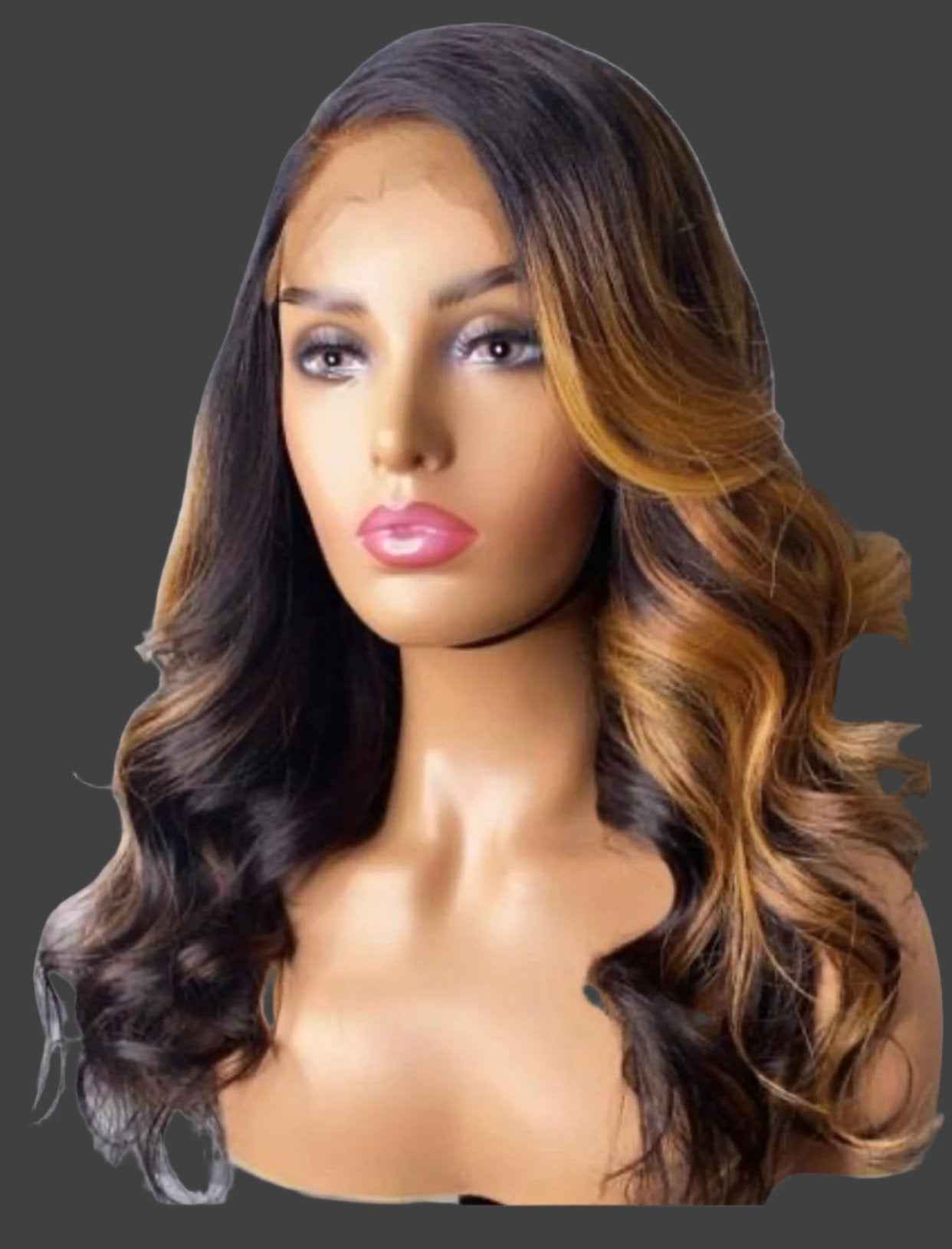 Ombre Brown Body Wave 5x5 HD Wig