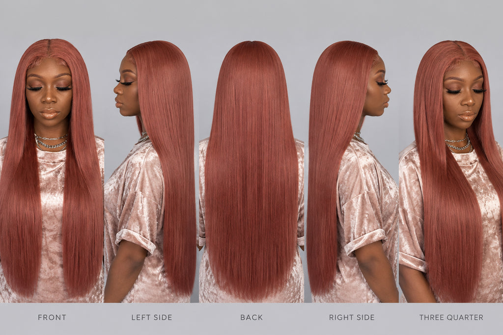 Copper Straight Wig