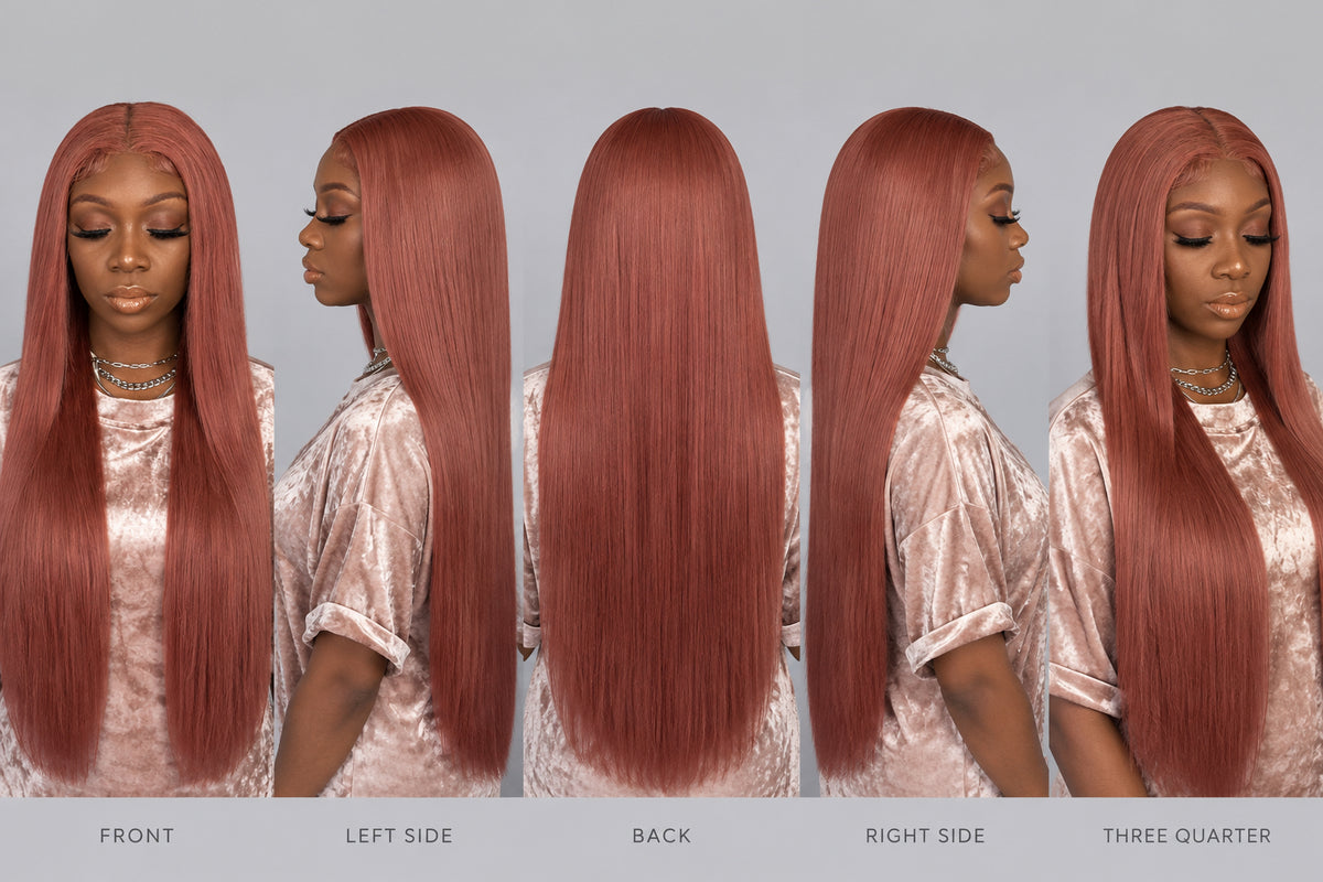 Copper Straight Wig