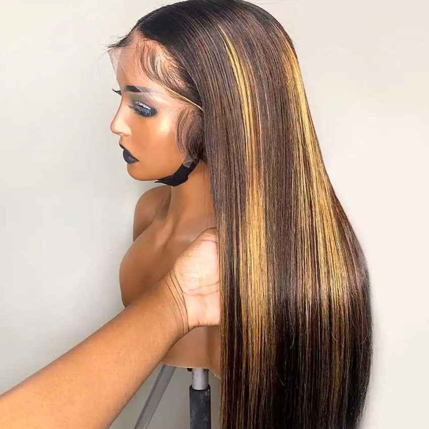P4/27 Highlight Piano Color Wig