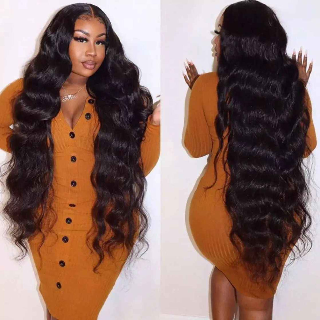 13x4 Natural Color Lace Front Wig