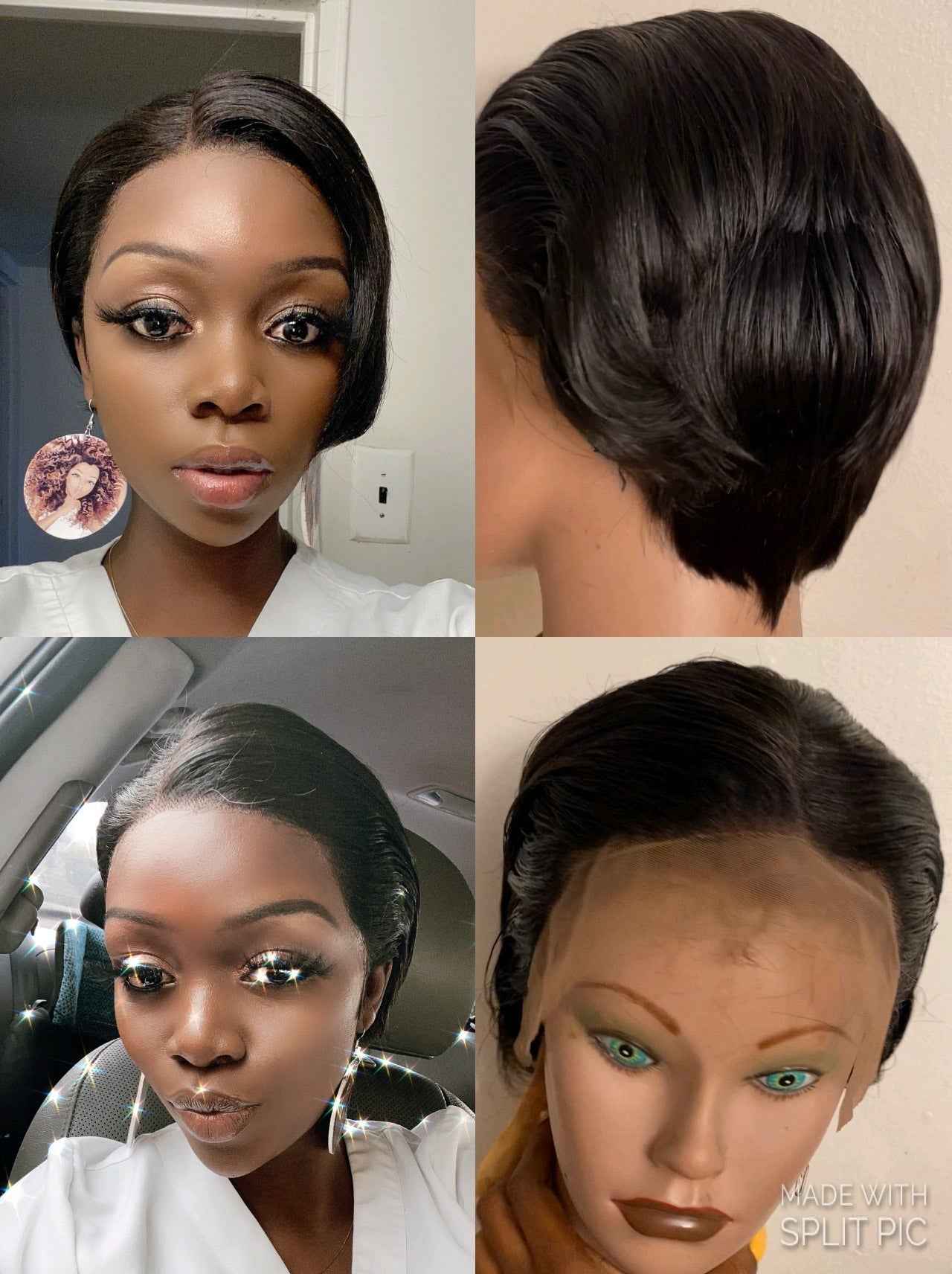 Pixie Cut Lace Front Wig