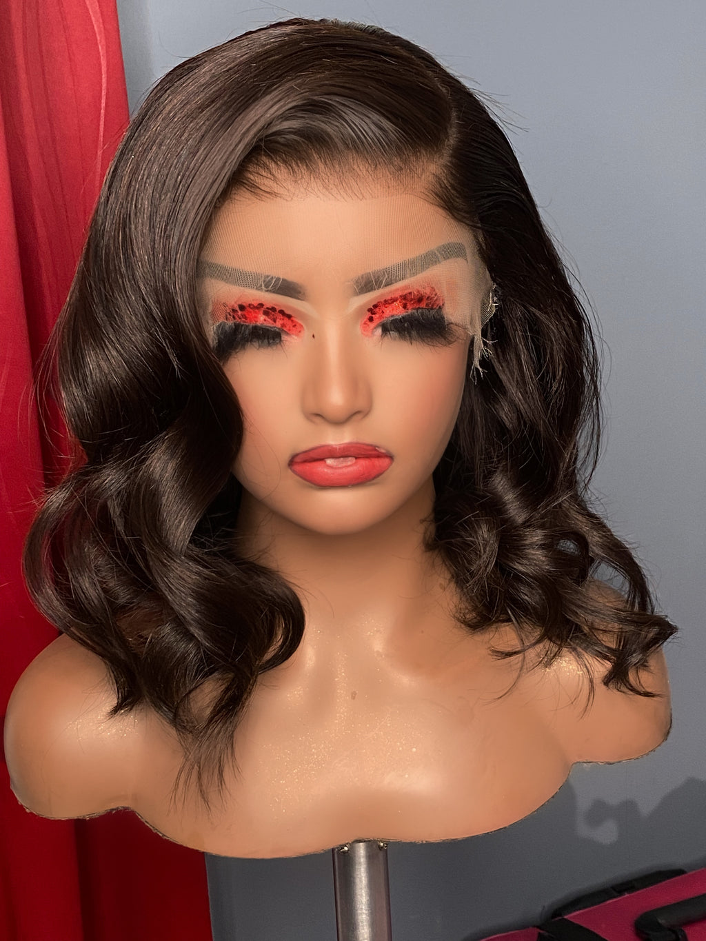 Kelcesuniquehair Chocolate Brown Human Hair Wig - Kelces Unique Hair