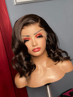Kelcesuniquehair Chocolate Brown Human Hair Wig - Kelces Unique Hair