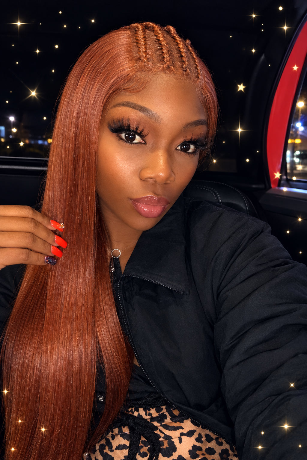 Copper Straight Wig