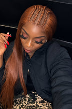 Copper Straight Wig