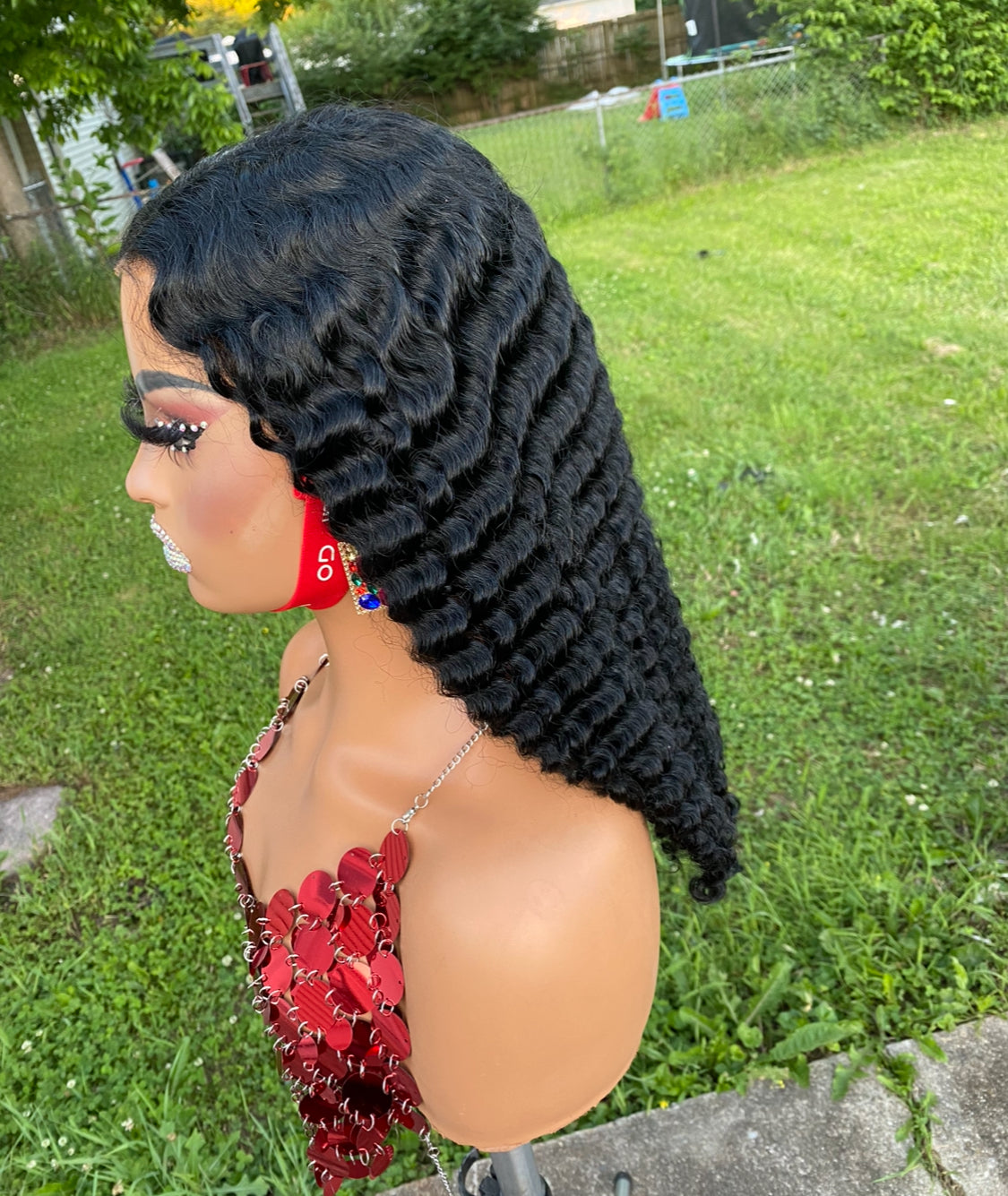Burmese Curly Glueless Wig - Kelces Unique Hair