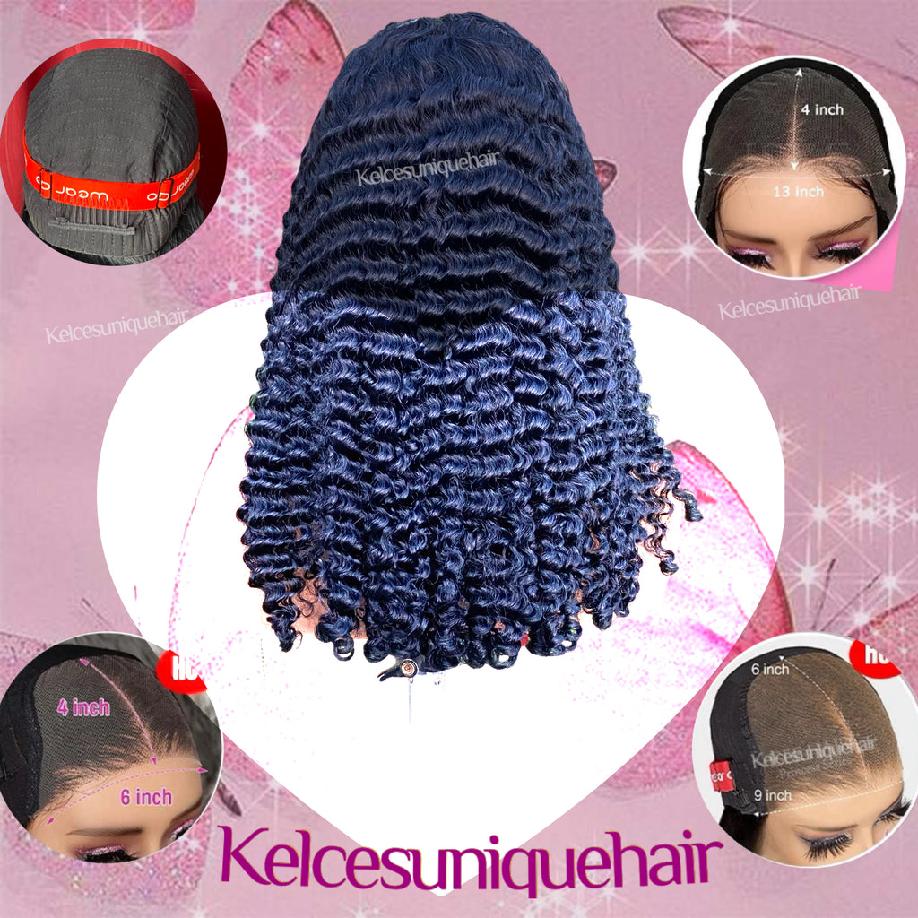 Burmese Curly Glueless Wig - Kelces Unique Hair
