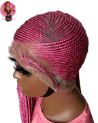 Juicy Pink Braided Wig
