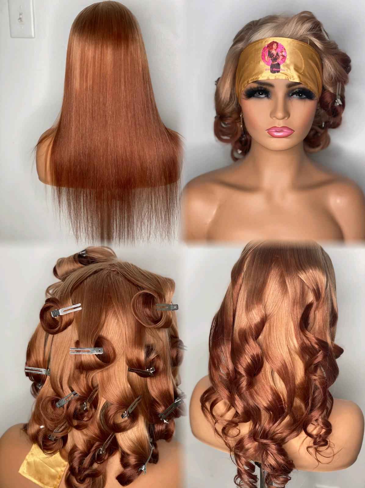 613 / Honey Brown 13x4 Wig