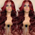 Red Color LaceFront Wig
