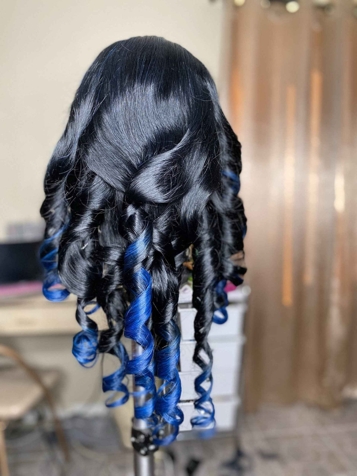 1b/Blue Body Wave wig
