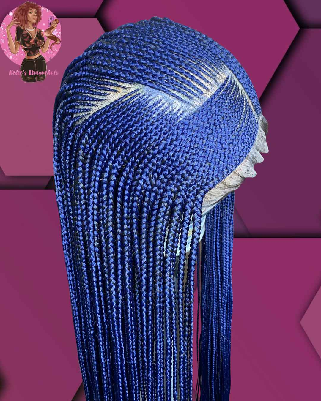 Cornrows Braided Wig